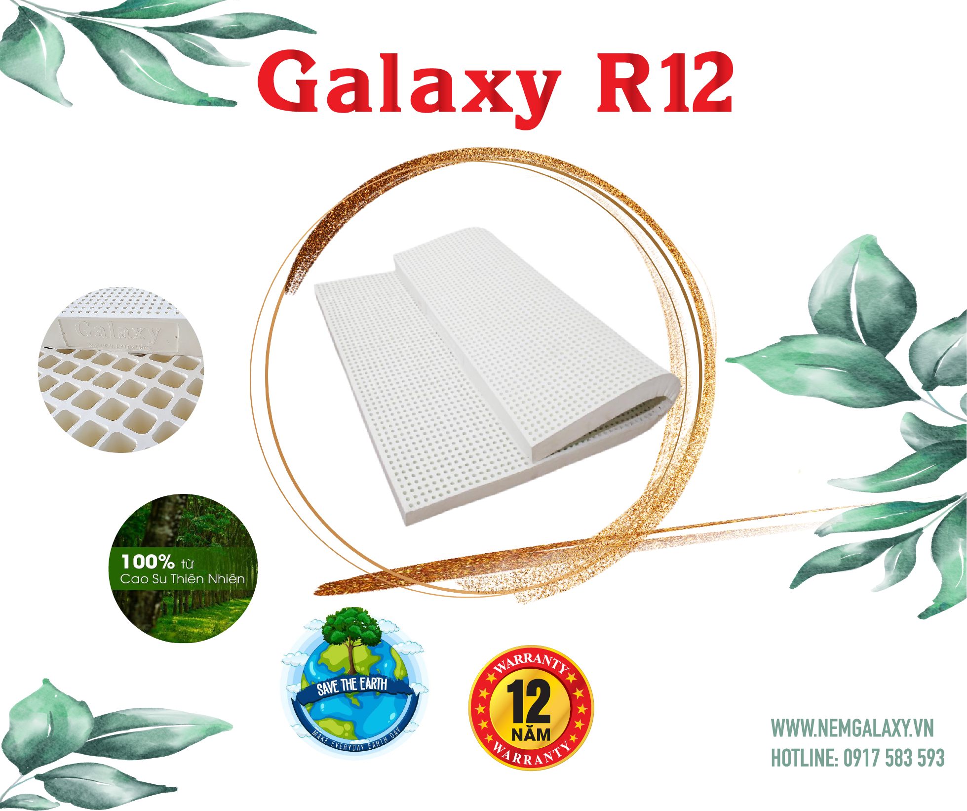 Cao su thiên nhiên, 100% từ thiên nhiên