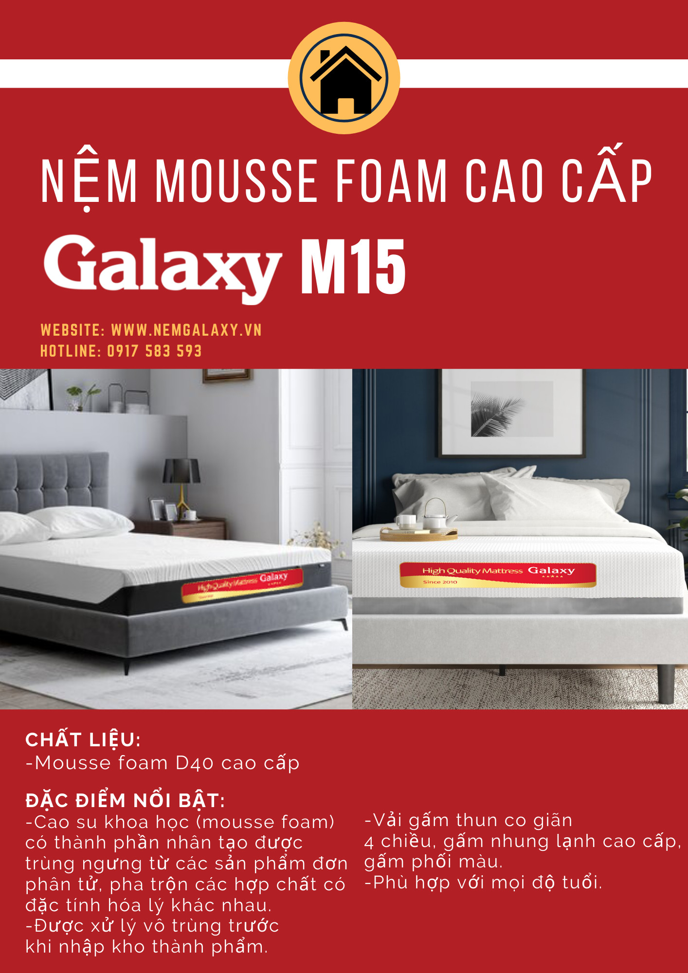 Mối liên hệ kì diệu giữa nệm và giấc ngủ