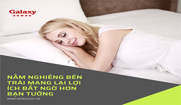NẰM NGHIÊNG BÊN TRÁI KHI NGỦ MANG LẠI LỢI ÍCH BẤT NGỜ HƠN BẠN TƯỞNG
