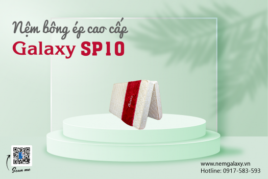 Bông ép Galaxy SP10, tinh khiết từ thiên nhiên!!!